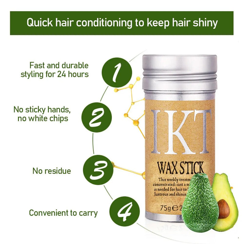 Wax Stick, Controle do Frizz.