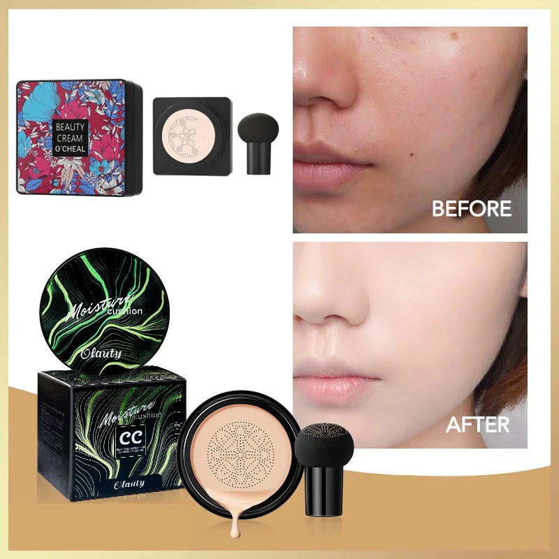 Natural Moisturizing Foundation Concealer Oil-control BB Cream Whitening Brightening Makeup Cosmetics