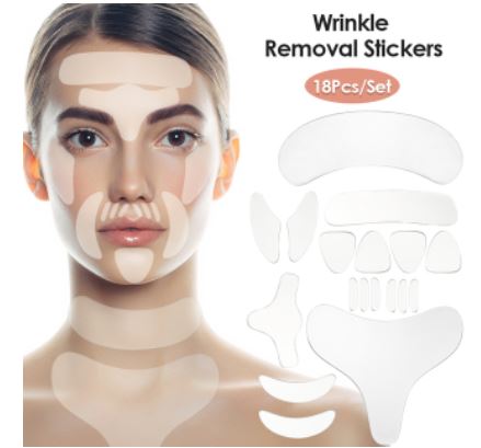 Zero Wrinkles, Reusable Silicone Stickers Anti Wrinkle Botox effect