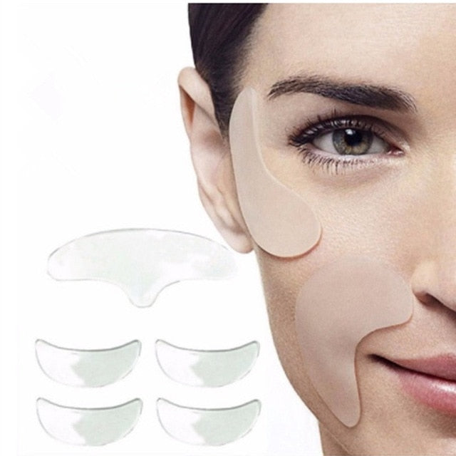 Zero Wrinkles, Reusable Silicone Stickers Anti Wrinkle Botox effect